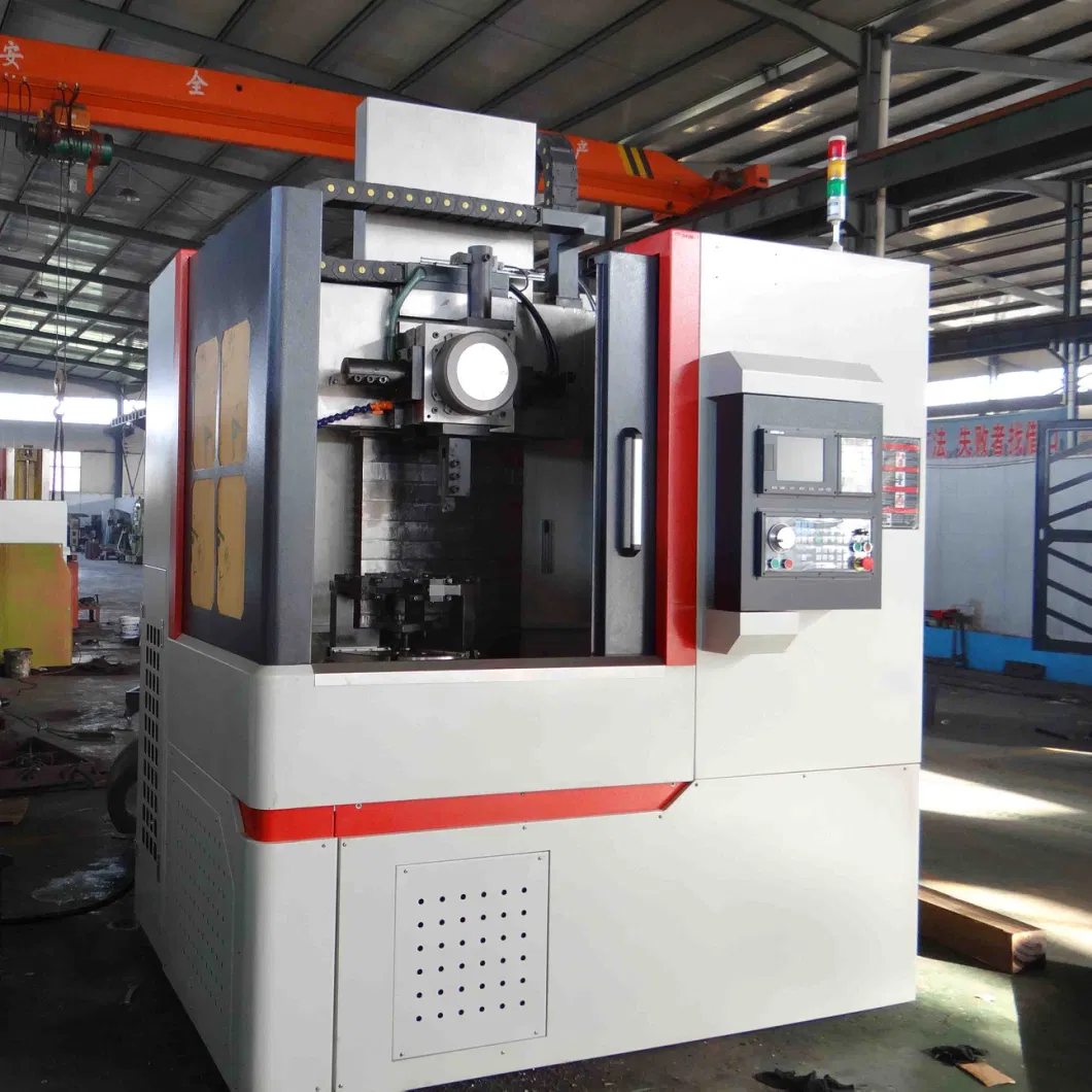 Full Automatic Wheel Cutting CNC Turning Milling Vertical Lathe Machine