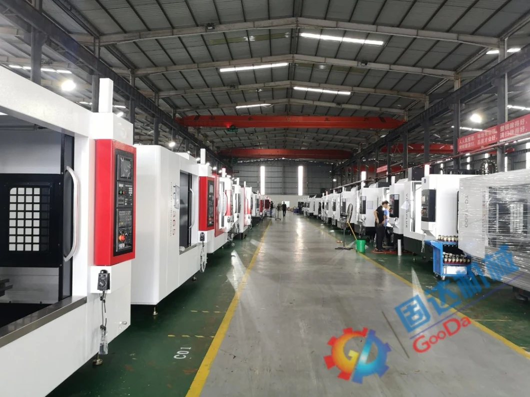 Gantry Type 5 Axes Machining Center Five Faces Metal Processing Double Ballscrew Drive High Precision High Rigidity and More Productivity CNC Milling Drilling