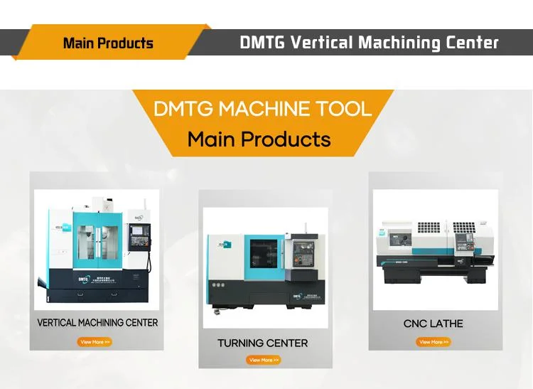 Dmtg Cke6150z Horizontal Small Flat Bed Metal Turning Bench Lathe Machine Center Slant Bed CNC Lathe