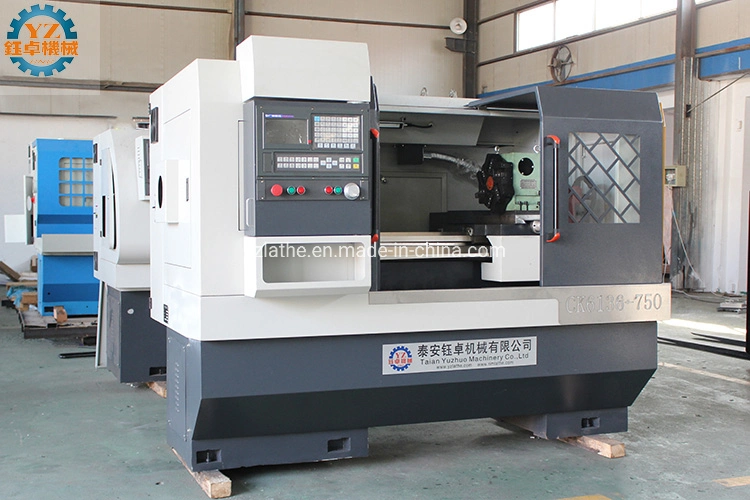 Ck6136 Ck6136A-1 Flat Bed Slant Bed High Precision Low Price CNC Turning Metal Lathe Machine