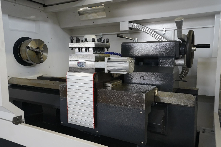 Automatic High Precision Flat Bed Horizontal CNC Turning Meatl Lathe Center Lathe Machine