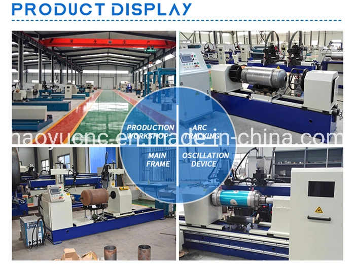 Factory Price Auatomatic Stainless Steel Solar Water Heater Tank Production Line Circumferential TIG Welding Machine